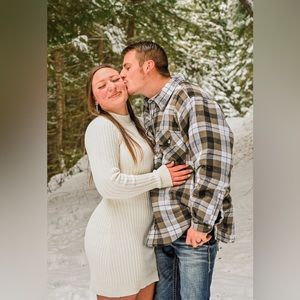 Hollister Turtleneck Sweater Dress